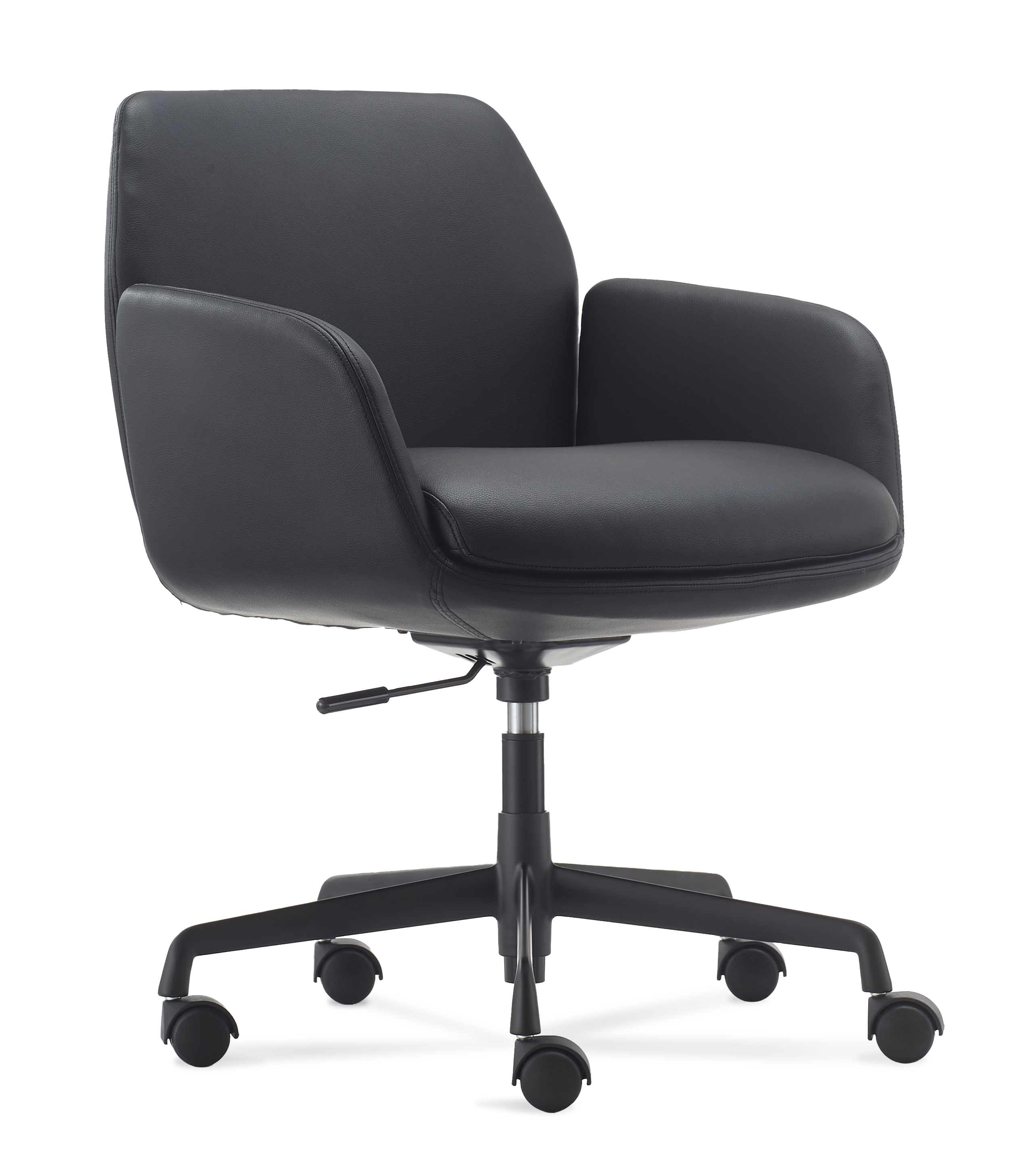 CALYPSO-Castor-Black-Front-Angle