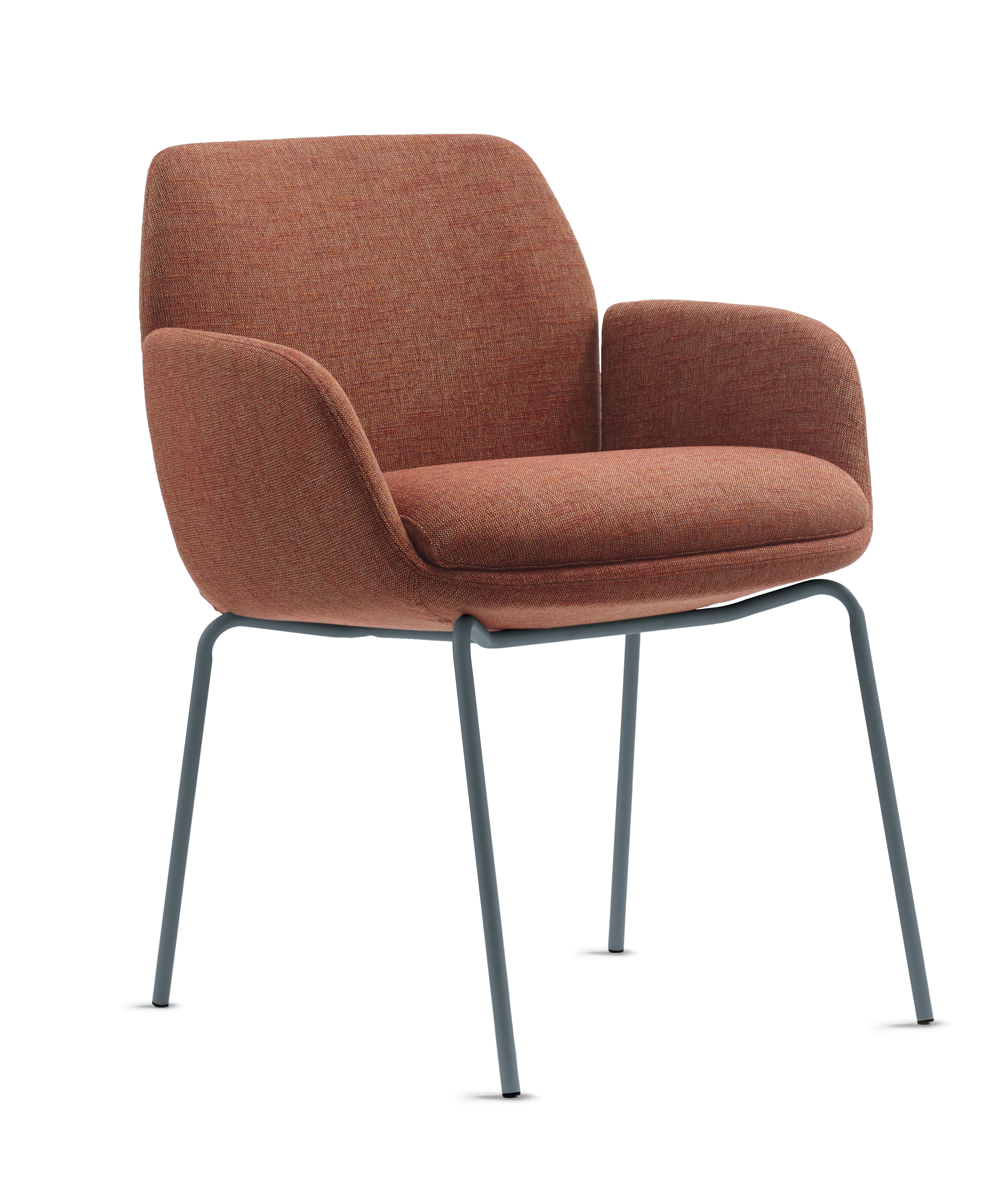 Calypso 4 Leg - Terracotta Grey Frame - Front Angle