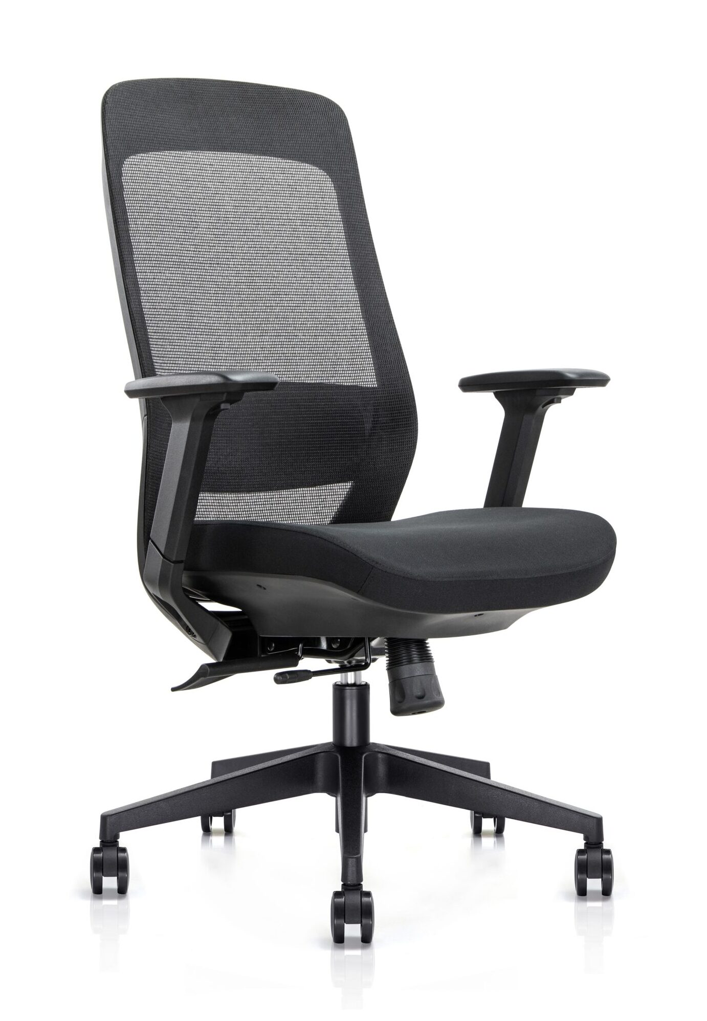 HI-B_HIROKO Ergo_Black_Front Angle