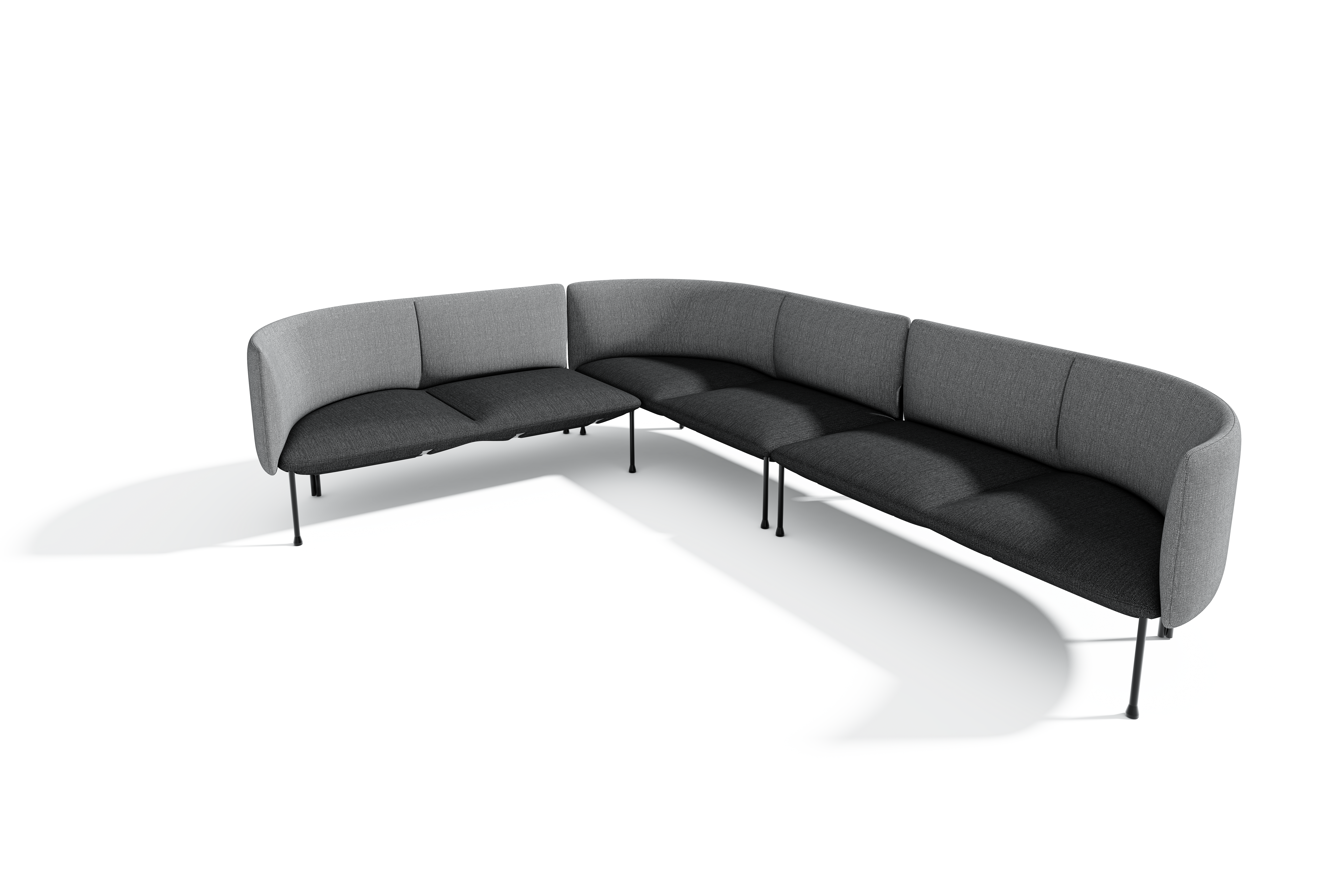 LEVI Elle Configuration - Left and Right Corner Seat with Backrest
