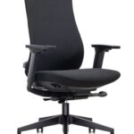 SPH-B_SPHERE ERGO EXECUTIVE_Black_Front Angle